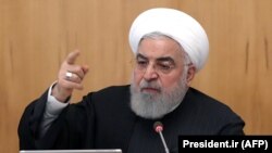 Iranian President Hassan Rohani made his remarks during a cabinet meeting on January 15. 