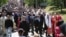 Komemoracija u Bratuncu, u bh. entitetu Republika Srpska, povodom stradanja Srba u Srednjem Podrinju i Birču, 4. jul 2026. 