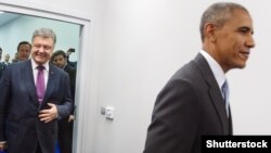 Президент України Петро Порошенко та президент США Барак Обама, фото архівне (©Shutterstock)