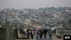 Palestinci u Kan Junisu, Pojas Gaze, 25. oktobra 2025.