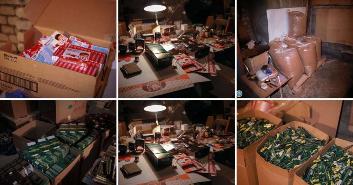 თბილისში უკანონოდ ყიდდნენ პროდუქციას Kinder Schokolade-ის, Raffaello-ს, Carte Noire-ის და Jacobs Monarch-ის სახელით