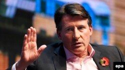 IAAF President Sebastian Coe