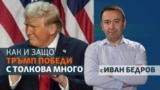 The Big Question - Ivan Bedrov - Dilyana Teoharova - Nikolay Lavchiev - US Elections - Donald Trump - cover