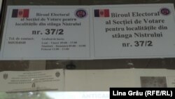 Secția pentru alegătorii din stânga Nistrului de la liceul Gheorghe Asachi din Chișinău, 11 iulie 2021