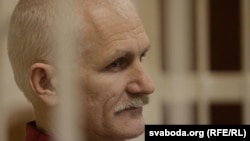 Imprisoned Belarusian human rights activist Ales Byalyatski