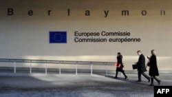Bruksel - Ndërtesa e Komisionit të Bashkimit Evropian (Ilustrim)