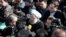 President Hassan Rouhani at the anniversary of revolution rally. February 11, 2020.