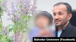 Uzbek blogger Bahodur Hasanov (file photo)