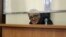 Bakhytzhan/Bahtzhan Kashkumbaev, a Christian Presbyterian Church pastor, in the courtroom in Astana on January 22.