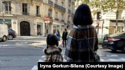 Ірина Горкун-Силен з дочкою Ніколь