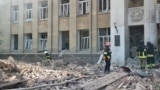 Последствия удара по школе в Белгород-Днестровском, 23 июня 2025 года