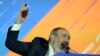 ARMENIA -- Armenian Prime Minister Nikol Pashinian gives a speech during a campaign rally in central Yerevan, June 17, 2021