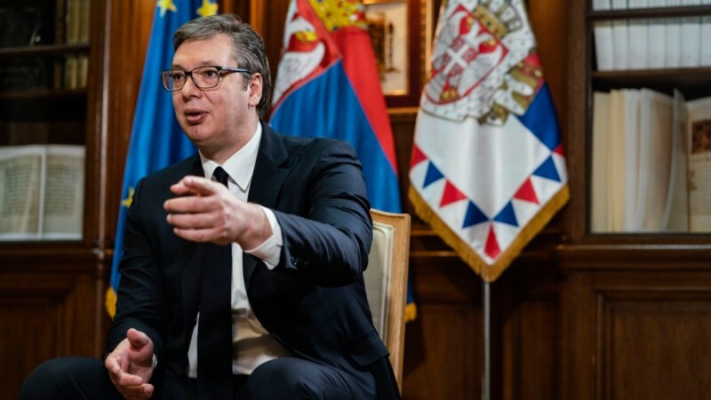 Vučić za RSE: Čekam predlog za Kosovo