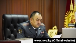 Министр внутренних дел КР Уланбек Ниязбеков.