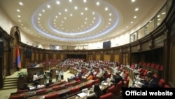 The Armenian parliament in session (file photo)