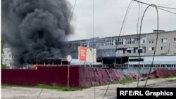 Наслідки попередньої атаки на завод «Енергія», 3 липня 2025 року