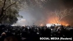 Իրան - Բողոքի ցույցը և բախումները Ռազավի Խորասան նահանգի Մաշհադ քաղաքում, 10-ը հունվարի, 2026թ. 