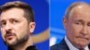 Володимир Зеленський та Володимир Путін (комбіноване фото) 