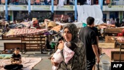 Газа тилкесиндеги качкындар лагери