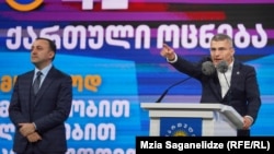 ირაკლი ღარიბაშვილი და მამუკა მდინარაძე (არქივი)