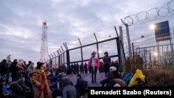 Migranti na granici Srbije i Mađarske, arhivska fotografija