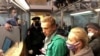 Задержание Алексея Навального в аэропорту Шереметьево.