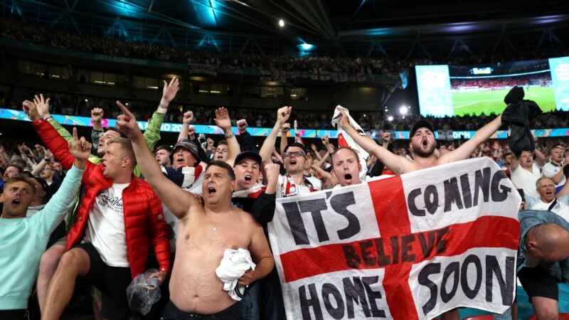 УЕФА ќе го испита насилното однесување на англиските навивачи во финалето на Европското првенство