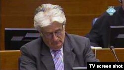 radovan Karadžić, bivši lider bosanskih Srba na suđenju u Hagu, 05. oktobar 2011. 