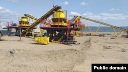 Кен өндірісінде қолданылатын техника. Маралды ауылы Күршім ауданы, 2024 жыл. Шығыс Қазақстан облысы әкімдігі баспасөз қызметінен алынған сурет