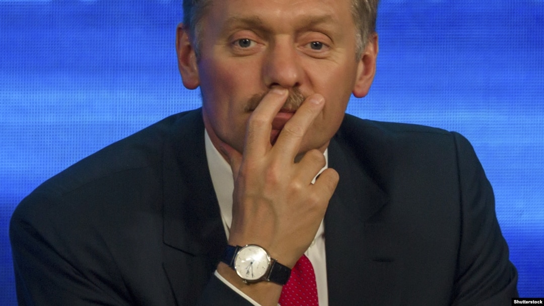 Dmitry Peskov, Russia's presidential spokesman.