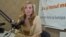 Tatiana Ţîbuleac, în studioul Europei Libere