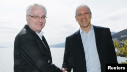 Ivo Josipović i Boris Tadić