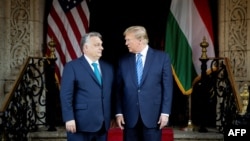 Orbán Viktor és Donald Trump találkozója 2024. március 8-án Floridában