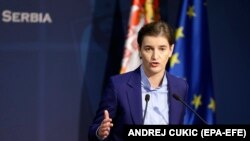 Premijerka Srbije Ana Brnabić