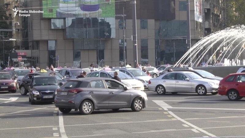Beogradski taksisti blokirali Slaviju
