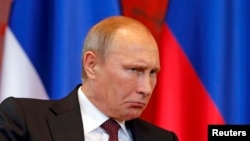 Президент Росії Володимир Путін, Белград, 16 жовтня 2014 року

