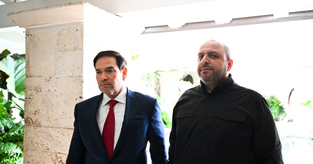 Rubio pas përfundimit të takimeve SHBA Ukrainë  Duhet më shumë punë