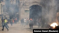 درگیری میان نیروهای اسرائیلی و فلسطینیان