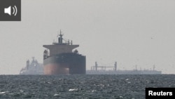 Нефтяной танкер в Ормузском проливе 