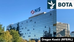 Ndërtesa e Industrisë Serbe të Naftës (NIS) në Beograd.