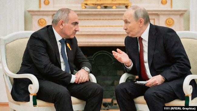 Пашинян і Путін