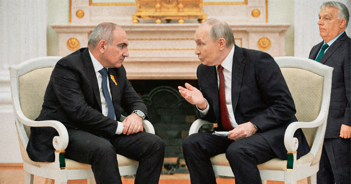 პუტინმა დაასახელა პირობა რუსეთისა და სომხეთის „რბილი, ინტელიგენტური განქორწინებისთვის“