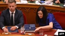 Петер Мадьяр и Анита Орбан