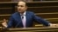 Armenia - Prime Minister Hovik Abrahamian speaks in the parliament, Yerevan, 27Apr2016.