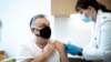 Hungarian Prime Minister Viktor Orban receives a Covid-19 vaccine shot earlier this month. 