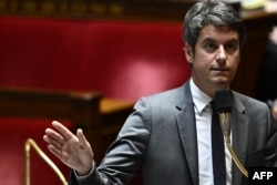 Gabriel Attal, cel mai tânăr premier al Franței, a fost numit în post pe 9 ianuarie.