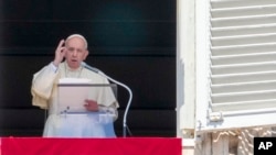 "In these moments of upheaval, in which Afghans are seeking refuge, I pray for the most vulnerable among them," Pope Francis said from St. Peter's Square in his weekly blessing on September 5.