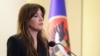 Ushtruesja e detyrës së presidentit të Kosovës, Albulena Haxhiu.