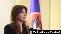 Vršiteljica dužnosti predsednika Kosova, Albulena Hadžiju.