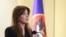 Vršiteljica dužnosti predsednika Kosova, Albulena Hadžiju.